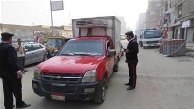 تحرير 3235 مخالفة عدم تركيب الملصق الإلكتروني خلال 24 ساعة