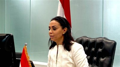  مايا مرسي رئيسة وفد مصر تشارك في اجتماع 