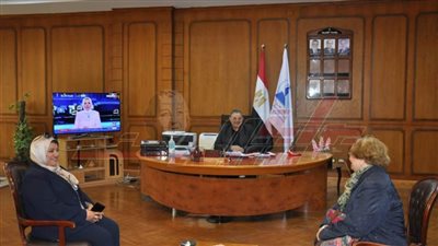 الدسوقي يقدم شرحًا مبسطًا عن تطوير جامعة كفرالشيخ 