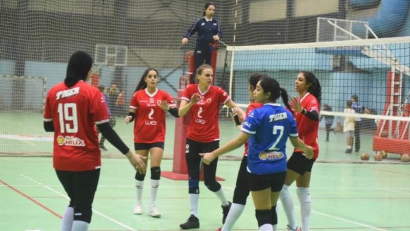 سيدات طائرة الأهلي