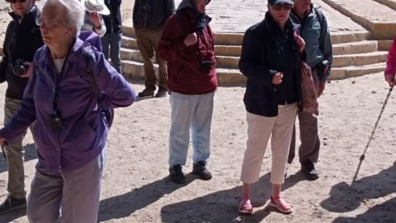 وفد سياحي متعدد الجنسيات