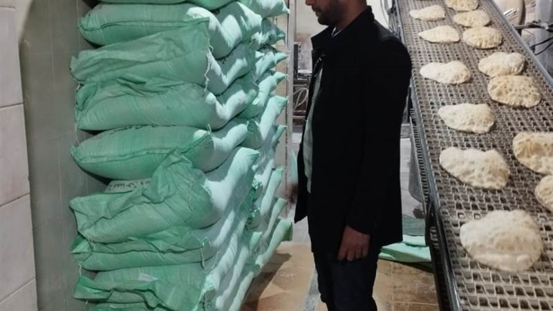 جانب من الحملة التموينية