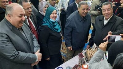 جهاز تنمية المشروعات ينظم معرض 