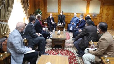 وكيل الأزهر يستقبل وفد كنيسة يسوع القديسي الأمريكية