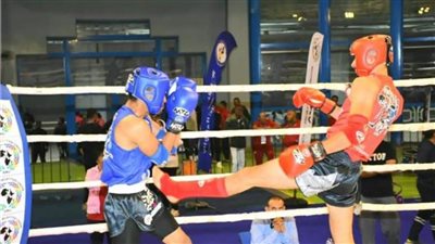 300 لاعب في بطولة الجمهورية لشباب المواي تاي في استاد القاهرة