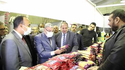 محافظ المنيا يفتتح معرض 