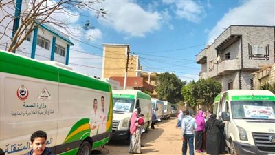 وزارة الصحة: ١٠٢ ألف تلقوا رعاية صحية بالقوافل الطبية خلال 15يومًا