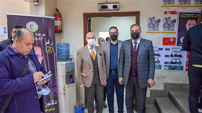 وكيل صحة الشرقية يشهد انتخابات نقابة أطباء الأسنان 