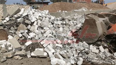 إزالة 9 حالات تعدِ خلال المرحلة الثالثة للموجة 19بكفر الشيخ