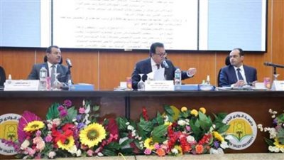 وزير التعليم العالي يشهد توقيع بروتوكول تعاون بين جامعة طنطا ومحافظة الوادي الجديد