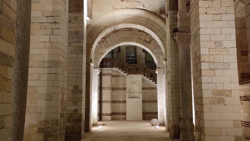 جزء تم ترميمه من