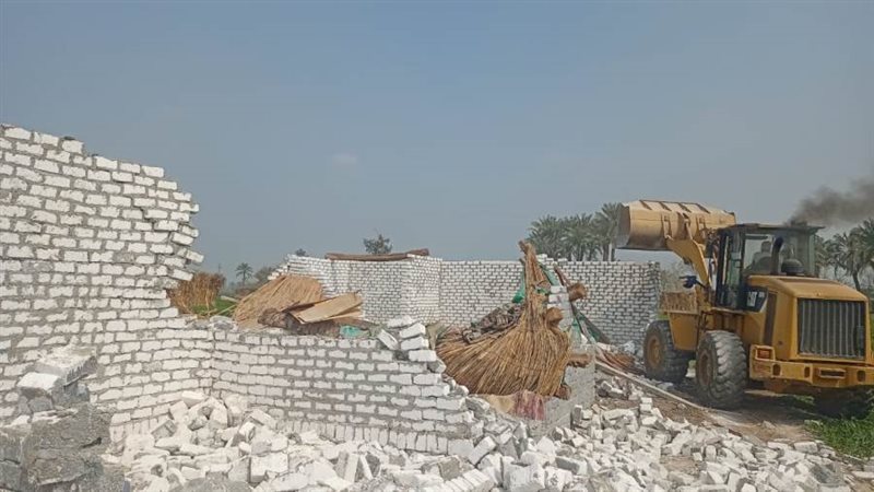 ازالة التعديات ببنى