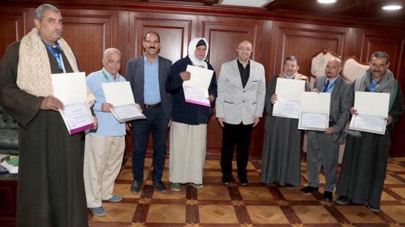 تكريم الفائزين فى