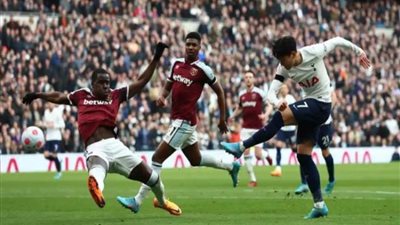 توتنهام يفوز على وست هام 3-1 في الدوري الإنجليزي الممتاز