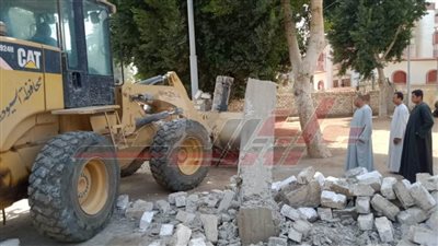 إزالة 226 حالة تعدٍ على أملاك الدولة بكفر الشيخ