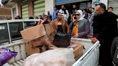 تحرير 291 محضرًا للمخالفين من التجار وضبط 2.5 طن دقيق بكفر الشيخ