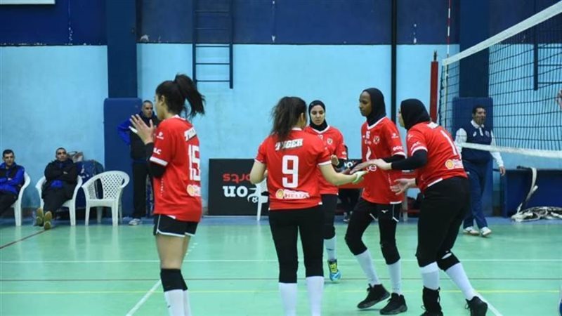 سيدات طائرة الأهلي