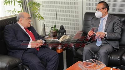 مدير مكتبة الإسكندرية يستقبل المستشار الثقافي الصيني الجديد