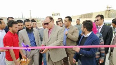 افتتاح 5 مصانع بالمنطقة الصناعية بكوم أوشيم بالفيوم