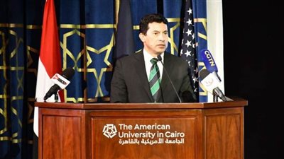 وزير الرياضة يشهد مؤتمر الإعلان عن تفاصيل استضافة بطولة كأس العالم للخماسي الحديث