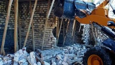 تكثيف حملات إزالة التعديات على الأراضي الزراعية وأملاك الدولة بالشرقية 