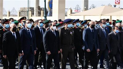 الجنازة العسكرية للفريقين عبد رب النبي حافظ وفخري عبدالمنعم خليل × 8 صور