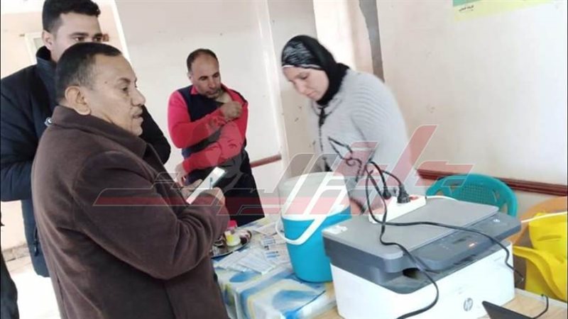 تلقي المواطنين لقاح