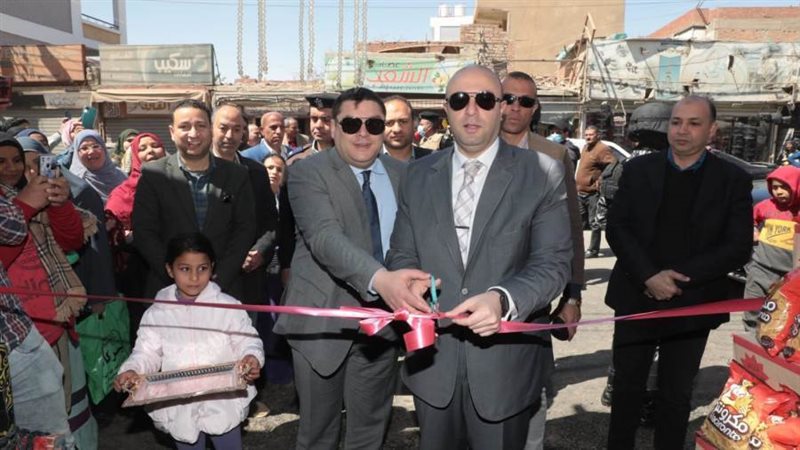 محافظ بنى سويف بفتتح