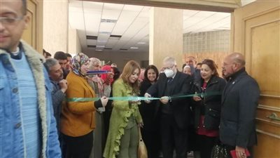 معرض بأسعار رمزية لجميع احتياجات طلاب وموظفي جامعة حلوان