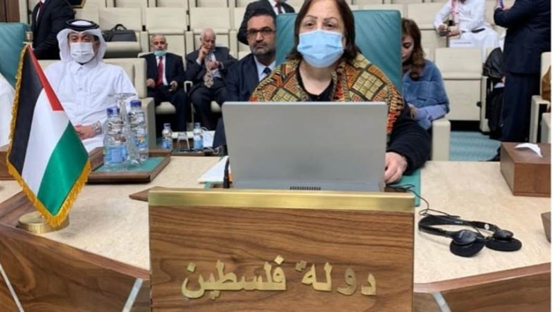 وزيرة الصحة الفلسطينية