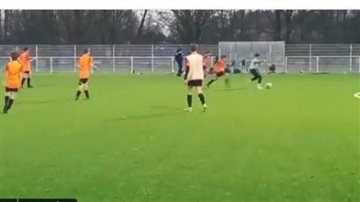 بالفيديو.. ابن الوز عوام في كرة القدم أيضًا