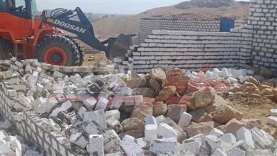 إزالة 301 حالة تعد على أملاك الدولة بكفر الشيخ