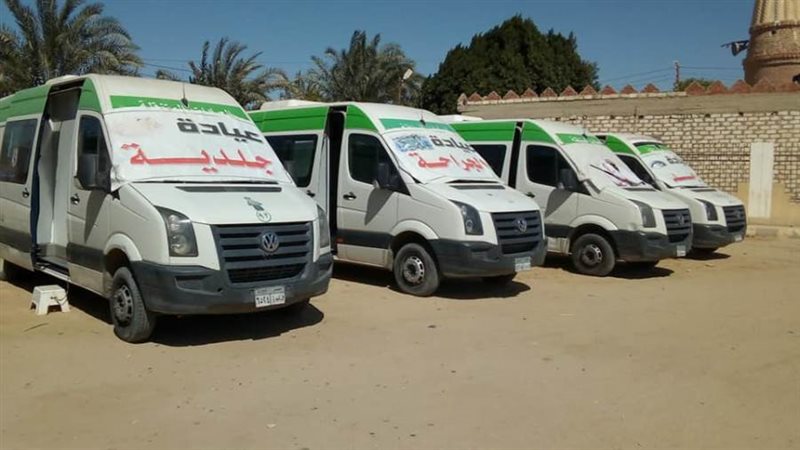 قوافل طبية بالفشن