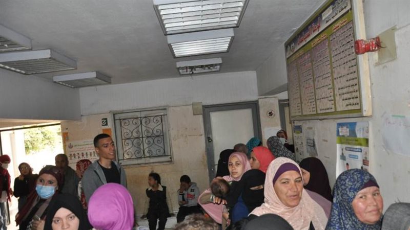 جانب من الأهالى المنتفعين