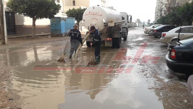 كسح مياه الأمطار