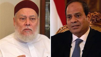 الرئيس يجري اتصالا هاتفيا بالدكتور علي جمعة للاطمئنان عليه عقب محاولة الاغتيال الفاشلة التي تعرض لها ظهر اليوم