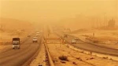 الوادي الجديد تشهد عدم استقرار في الأحوال الجوية وعواصف ترابية