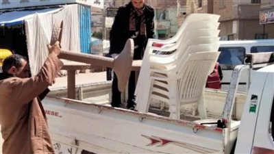 رفع ٦٣٦ حالة إشغال طريق في حملة مكبرة بالبحيرة