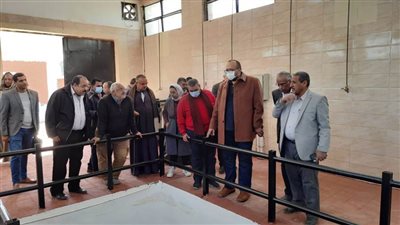 مياه سوهاج تبدأ التشغيل التجريبي لمشروعات صرف صحي بقرى جرجا