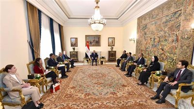 الرئيس السيسي يؤكد أولوية ملف التعاون الاقتصادي بين مصر وفرنسا