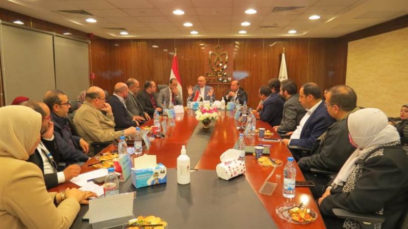 اجتماع اللجنة الطبية