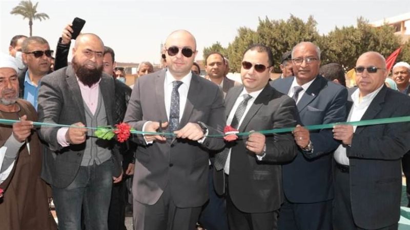 محافظ بنى سويف يفتتح