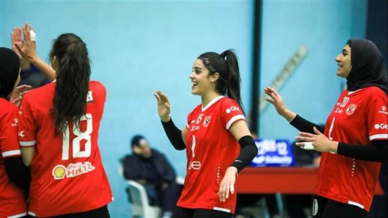 سيدات طائرة الأهلي