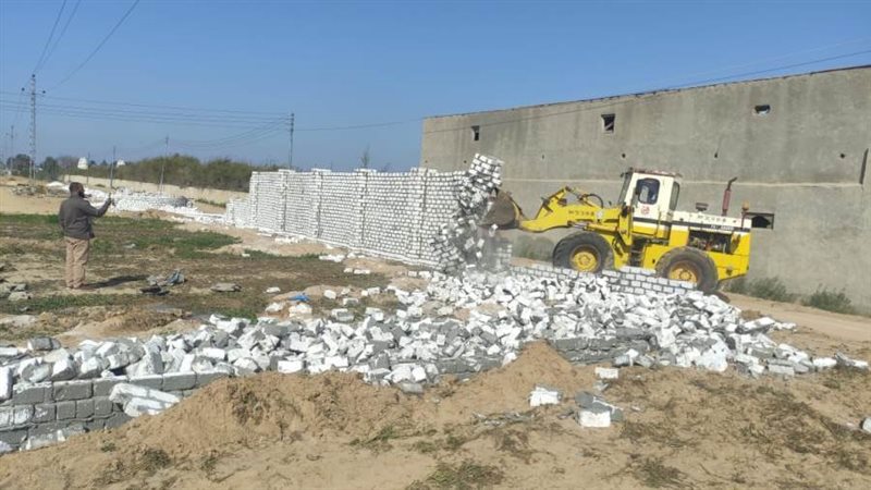 إزالة 16 حالة تعد