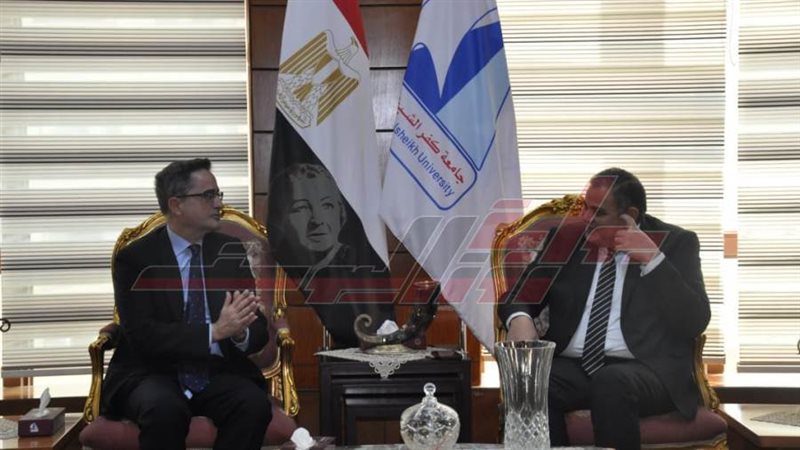 لقاء رئيس جامعة كفرالشيخ