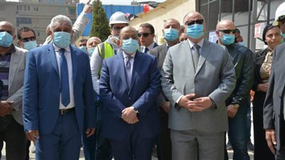 وزير التنمية المحلية ومحافظ القاهرة يفتتحان المحطة الوسيطة لنقل المخلفات الصلبة بحي المطرية