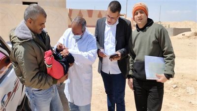 استمرار المتابعة الميدانية للحملة القومية للتطعيم ضد مرض شلل الأطفال 