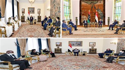 موجز الرابعة| الرئيس السيسي يشهد يومًا رئاسيًا مكثفًا بالاتحادية ومؤتمر وزير العدل الأبرز