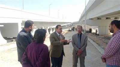 منعًا للزحام.. تنفيذ 95% من أعمال إنشاء كوبري ملوي بالمنيا 