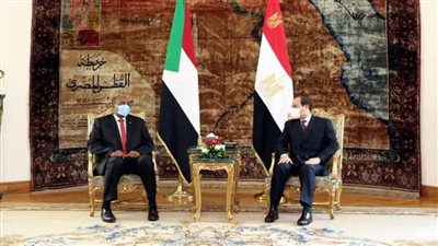 عاجل| بيان مشترك لزيارة رئيس مجلس السيادة الانتقالي السوداني لمصر اليوم